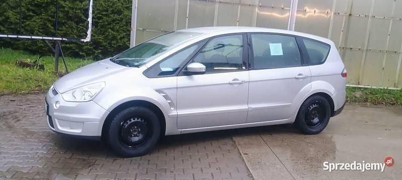 Srebrny Używany 2008 Ford S-MAX Minivan | 17 499 zł (Dość drogi) - Obraz 1/4