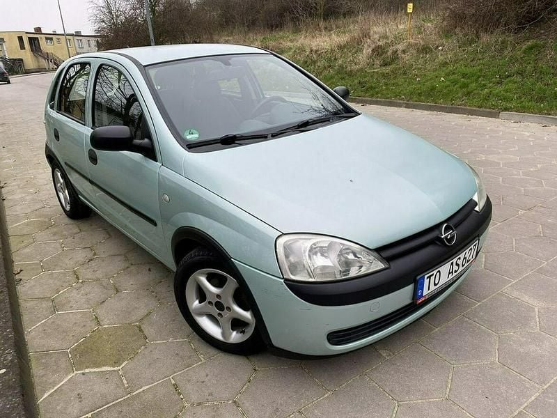 Zielony Używany 2001 Opel Corsa Hatchback | 3999 zł (Uczciwa cena) - Obraz 1/4