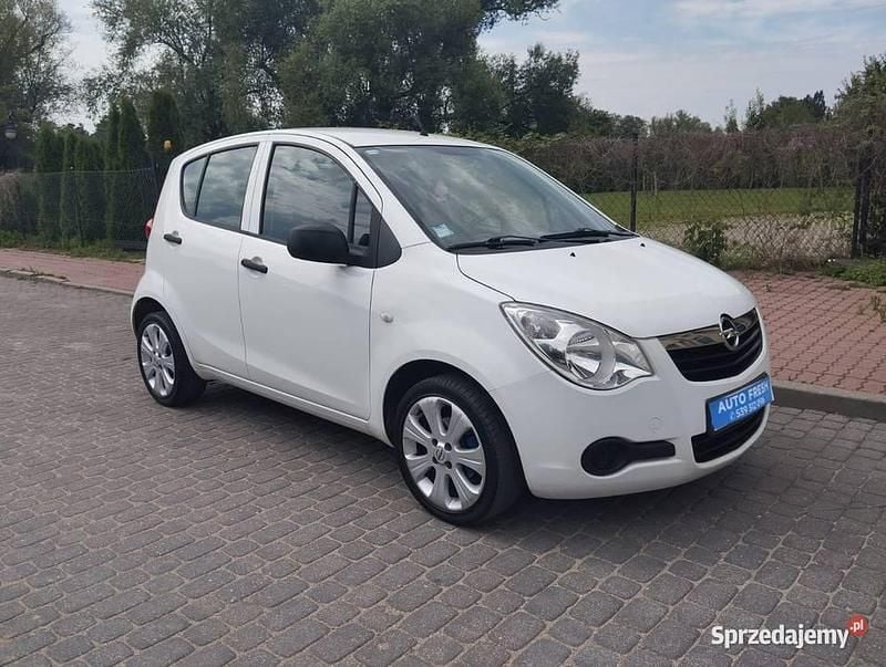 Biały Używany 2009 Opel Agila Hatchback | 8900 zł (Dość drogi) - Obraz 1/4