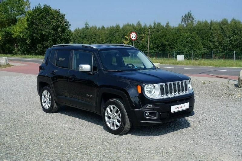 Czarny Używany 2016 Jeep Renegade Limited SUV | 39 800 zł (Super Cena) - Obraz 1/4