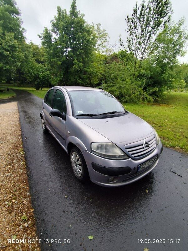 Srebrny Używany 2003 Citroën C3 Hatchback | 4300 zł (Dobra cena) - Obraz 1/4