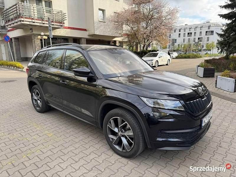 Używany Skoda Kodiaq SportLine 190 KM (139 kW) 2021 Czarny SUV
