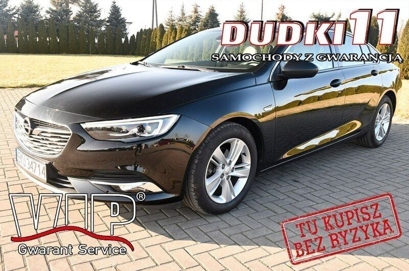 Czarny Używany 2018 Opel Insignia Sedan/Limuzyna | 42 900 zł (Uczciwa cena) - Obraz 1/4