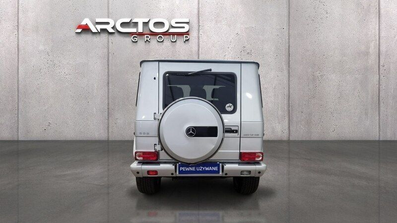 Używany Mercedes G55 AMG AMG 507 KM (372 kW) 2011 Srebrny (metalik) SUV