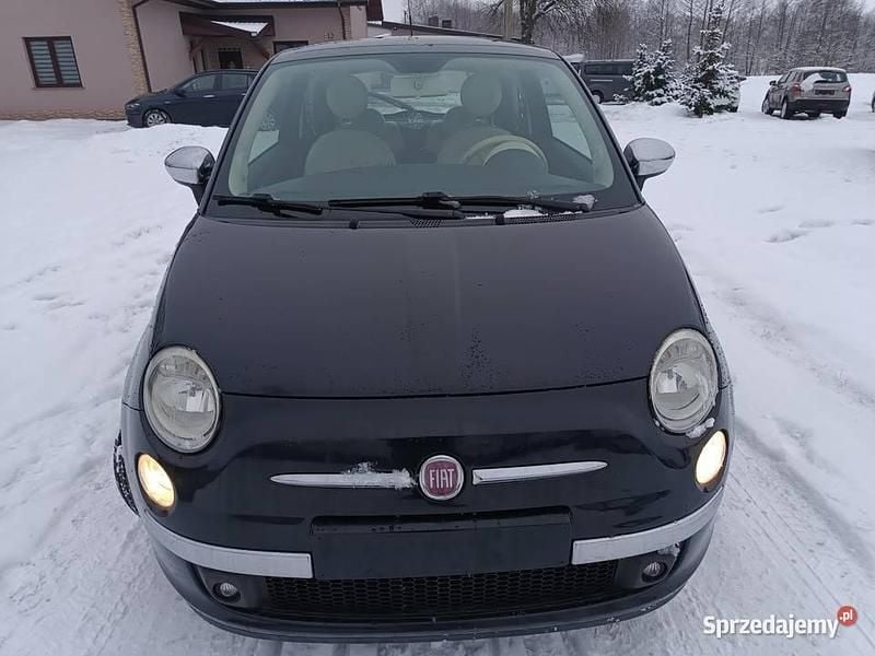 Granatowy Używany 2011 Fiat 500 Hatchback | 16 500 zł (Uczciwa cena) - Obraz 1/4