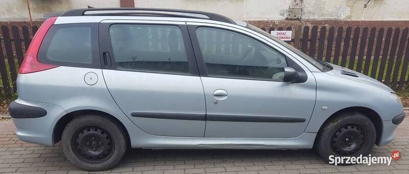 Używany Peugeot 206 75 KM (55 kW) 2003 Srebrny Kombi
