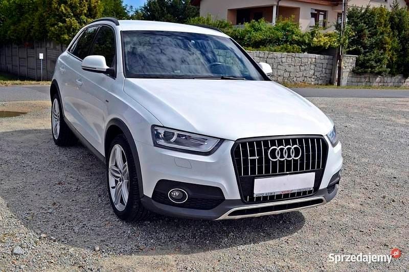 Biały Używany 2013 Audi Q3 S-Line SUV | 53 900 zł (Uczciwa cena) - Obraz 1/4