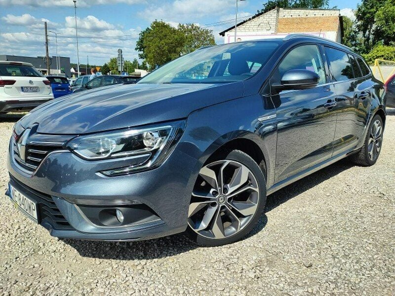 Szary Używany 2019 Renault Mégane GrandTour Kombi | 52 600 zł (Uczciwa cena) - Obraz 1/4