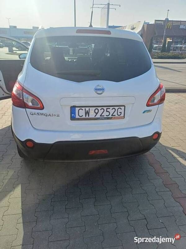 Używany Nissan Qashqai +2 110 KM (80 kW) 2011 Biały SUV