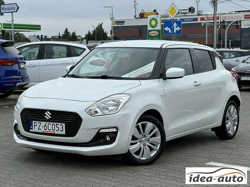 Biały Używany 2019 Suzuki Swift Hatchback | 44 900 zł (Uczciwa cena) - Obraz 1/4
