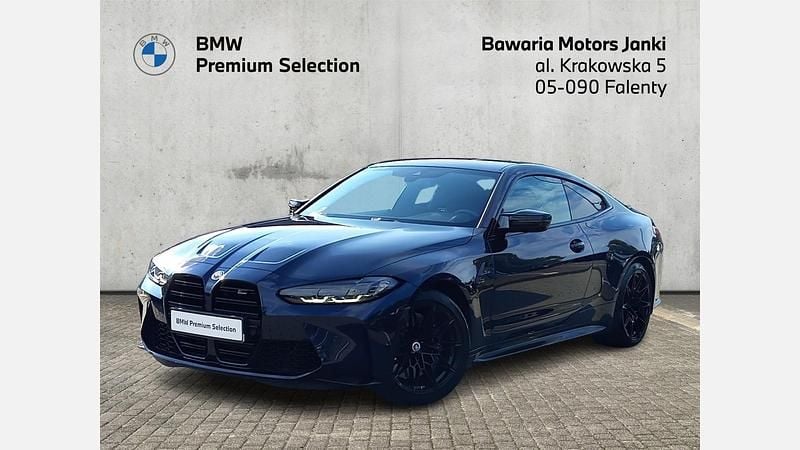 Niebieski tanzanite bmw individual metalizowany Używany 2022 BMW M4 Competition Edition Coupe | 384 900 zł - Obraz 1/3