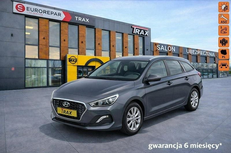 Grafitowy (metalik) Używany 2020 Hyundai i30 Kombi | 39 900 zł (Dobra cena) - Obraz 1/4