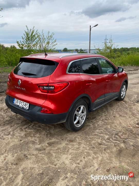 Bordowy Używany 2015 Renault Kadjar SUV | 42 500 zł - Obraz 1/4