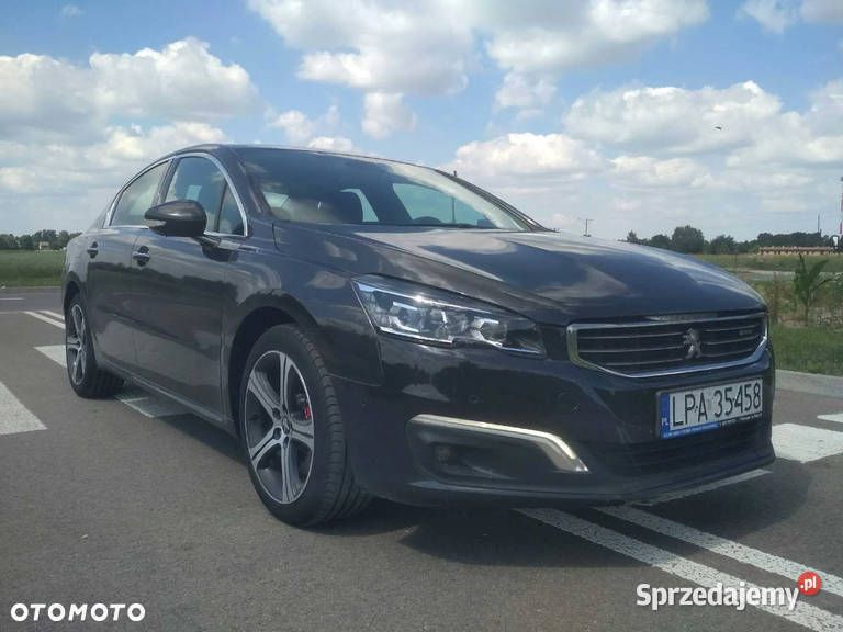 Grafitowy Używany 2016 Peugeot 508 Sedan/Limuzyna | 49 400 zł (Dobra cena) - Obraz 1/4