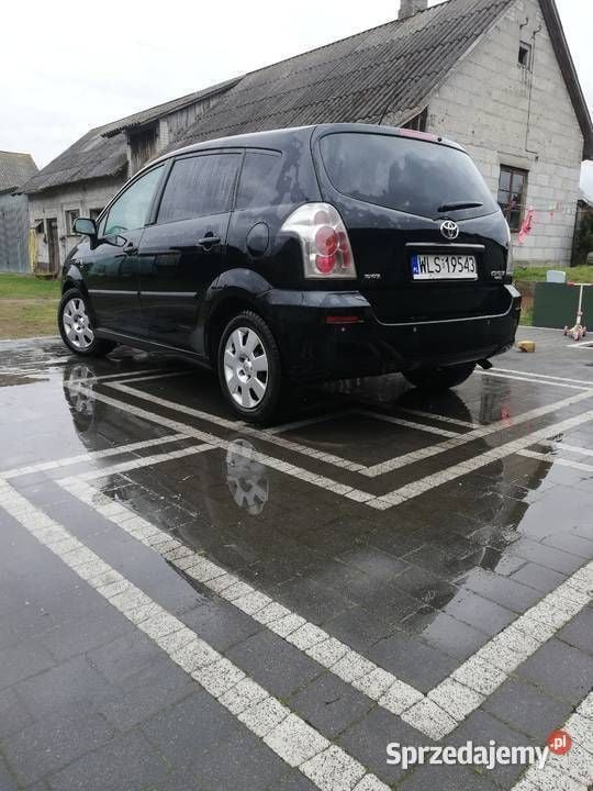 Używany Toyota Corolla Verso 2005 Czarny Minivan