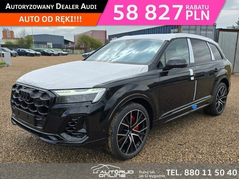 Czarny (metalik) Nowe 2025 Audi SQ7 SUV | 541 871 zł - Obraz 1/4