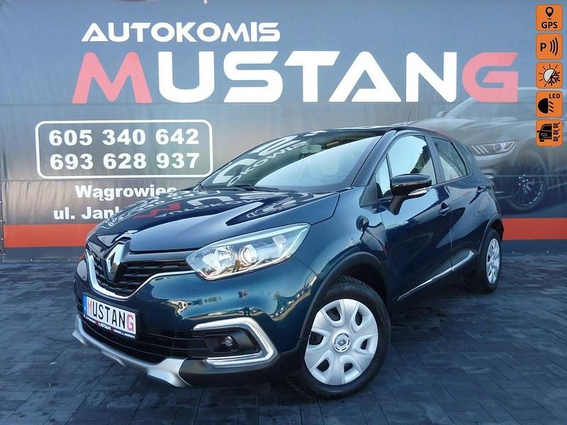 Niebieski ciemny (metalik) Używany 2018 Renault Captur SUV | 47 900 zł (Uczciwa cena) - Obraz 1/4