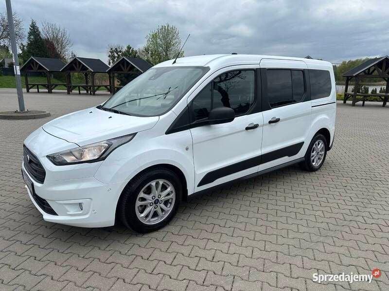 Biały Używany 2020 Ford Transit Kombi | 61 500 zł - Obraz 1/4