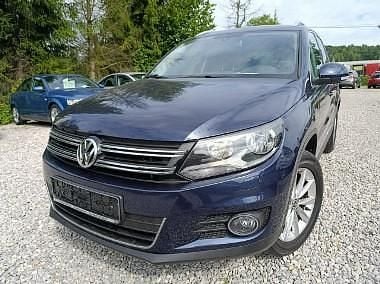 Niebieski Używany 2012 VW Tiguan SUV | 38 900 zł (Dobra cena) - Obraz 1/4