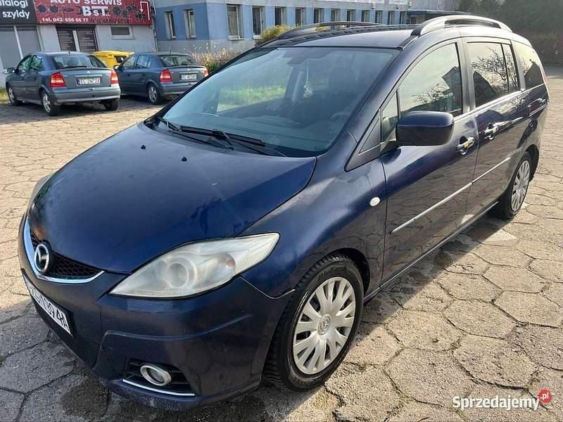Używany Mazda 5 2008 Granatowy Minivan