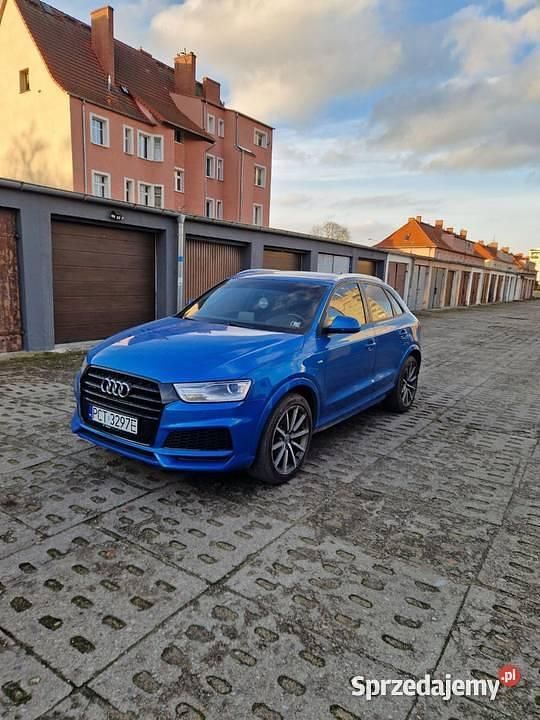 Niebieski Używany 2018 Audi Q3 Competition SUV | 78 500 zł (Dobra cena) - Obraz 1/4