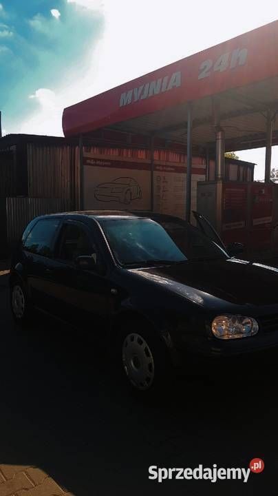 Czarny Używany 2000 VW Golf IV Hatchback | 3500 zł (Dość drogi) - Obraz 1/3