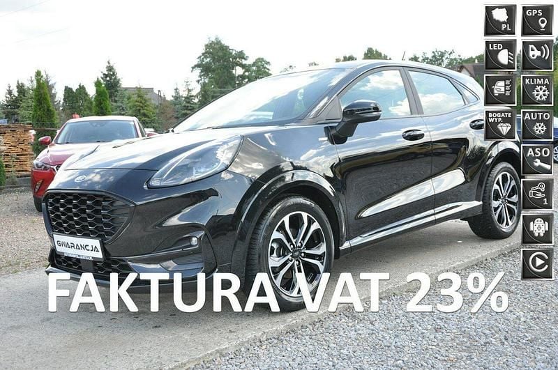 Czarny Używany 2023 Ford Puma Gen-E ST-Line SUV | 69 800 zł (Dobra cena) - Obraz 1/4