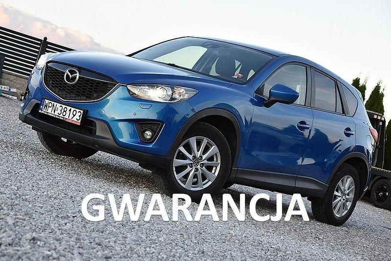 Niebieski Używany 2014 Mazda CX-5 SUV | 42 900 zł (Super Cena) - Obraz 1/4