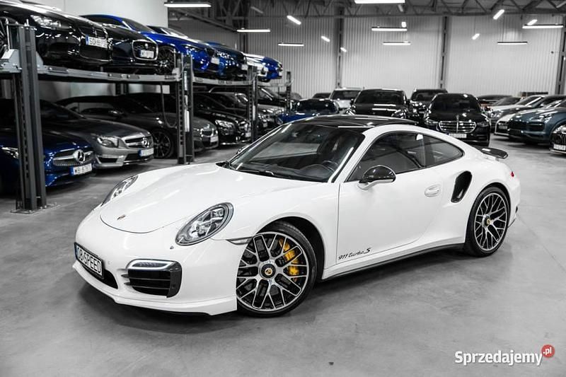 Biały Używany 2014 Porsche 911 Turbo S Coupe | 515 000 zł - Obraz 1/4