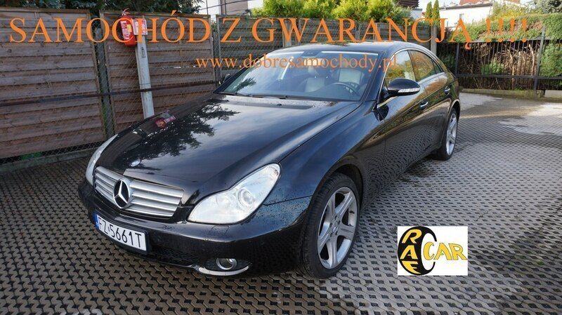 Czarny Używany 2006 Mercedes CLS320 Hatchback | 39 999 zł - Obraz 1/4