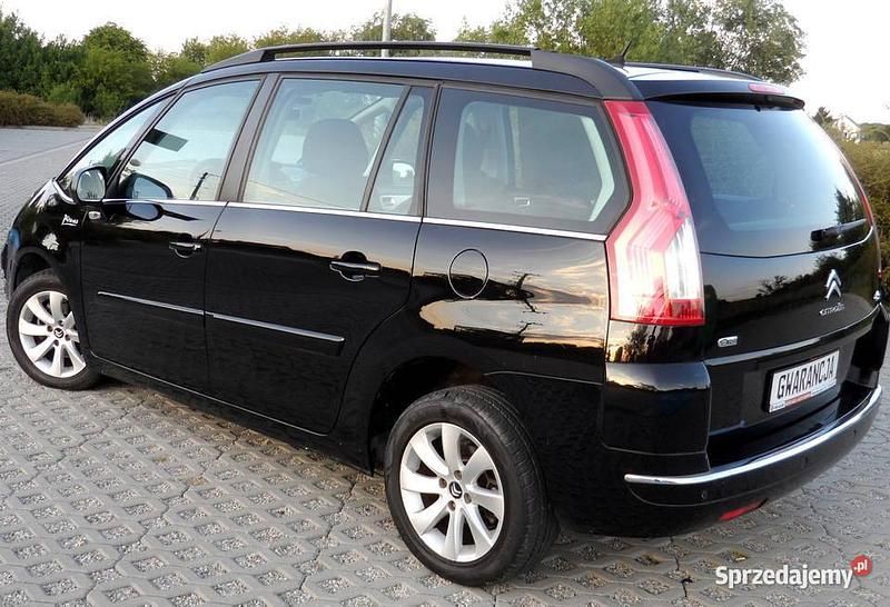 Czarny Używany 2011 Citroën Grand C4 Picasso Minivan | 22 500 zł (Uczciwa cena) - Obraz 1/4