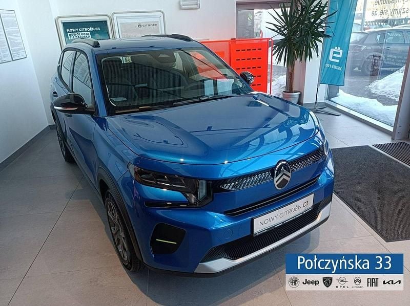 Nowe Citroën C3 110 KM (80 kW) 2025 Niebieski (metalik) Hatchback