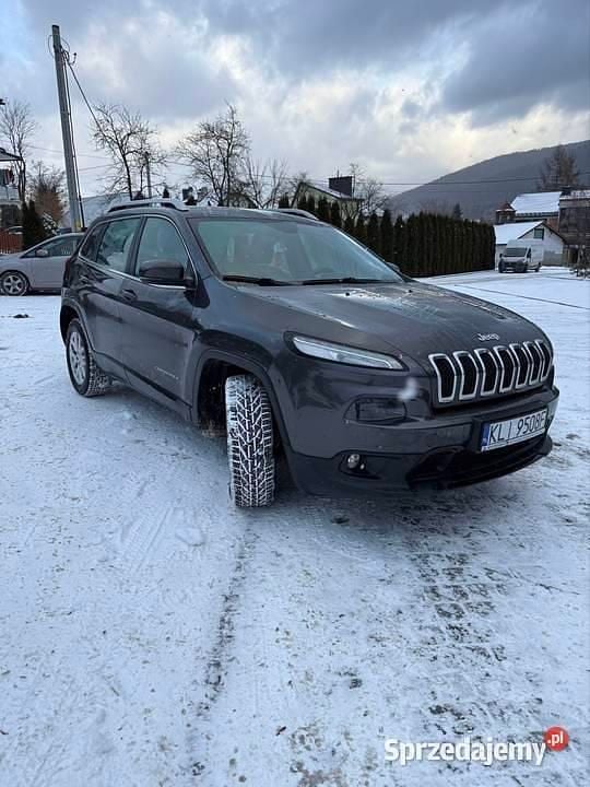Szary Używany 2014 Jeep Cherokee SUV | 49 900 zł (Uczciwa cena) - Obraz 1/4
