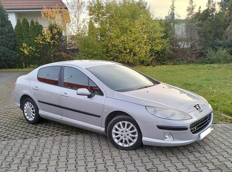Srebrny Używany 2008 Peugeot 407 Sedan/Limuzyna | 9000 zł (Dość drogi) - Obraz 1/4