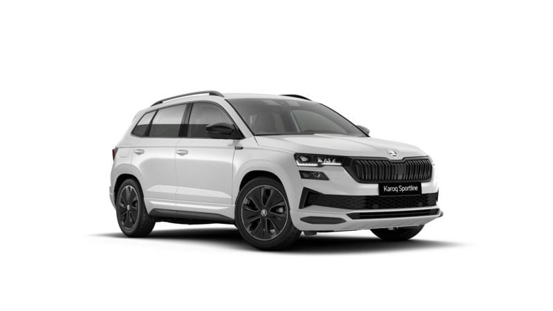 Biel moon metalizowany Nowe 2025 Skoda Karoq SportLine SUV | 168 800 zł (Uczciwa cena) - Obraz 1/4