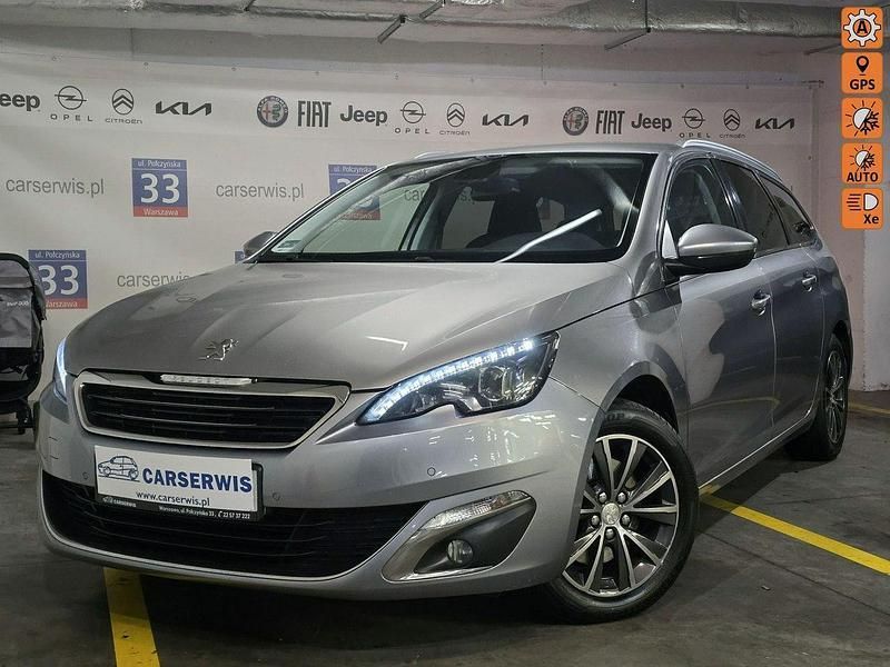 Srebrny Używany 2014 Peugeot 308 Kombi | 24 800 zł (Dobra cena) - Obraz 1/4