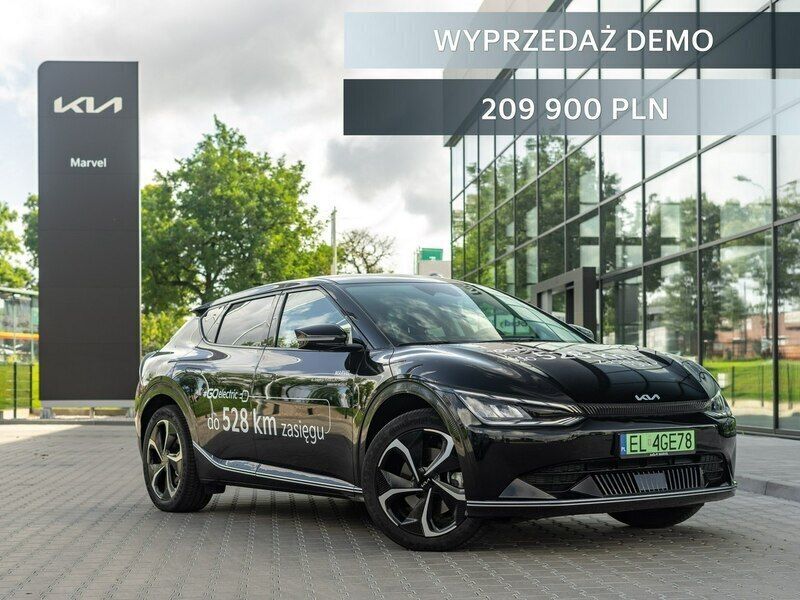 Czarny Używany 2023 Kia EV6 2 SUV | 189 900 zł - Obraz 1/4