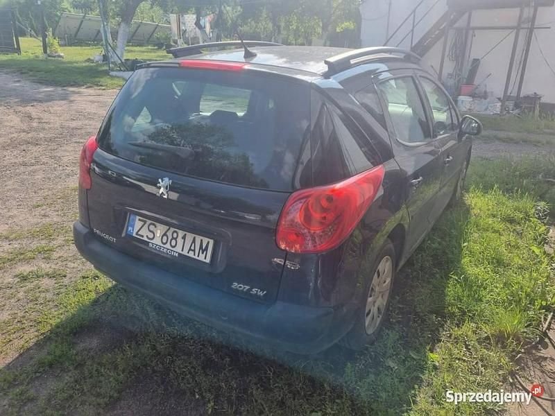 Używany Peugeot 207 95 KM (69 kW) 2007 Czarny Kombi