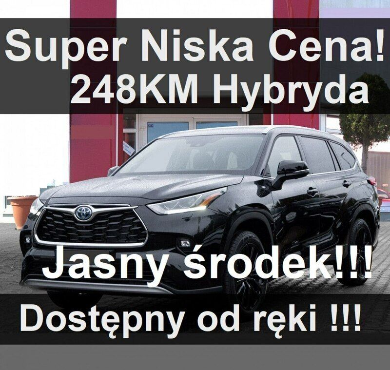 Czarny Używany 2023 Toyota Highlander SUV | 265 500 zł - Obraz 1/3