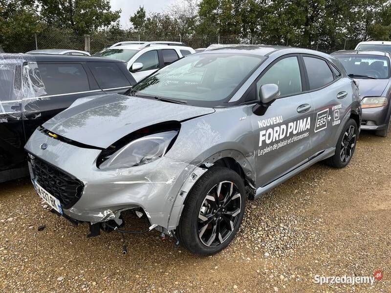 Szary Używany 2024 Ford Puma SUV | 41 100 zł - Obraz 1/4