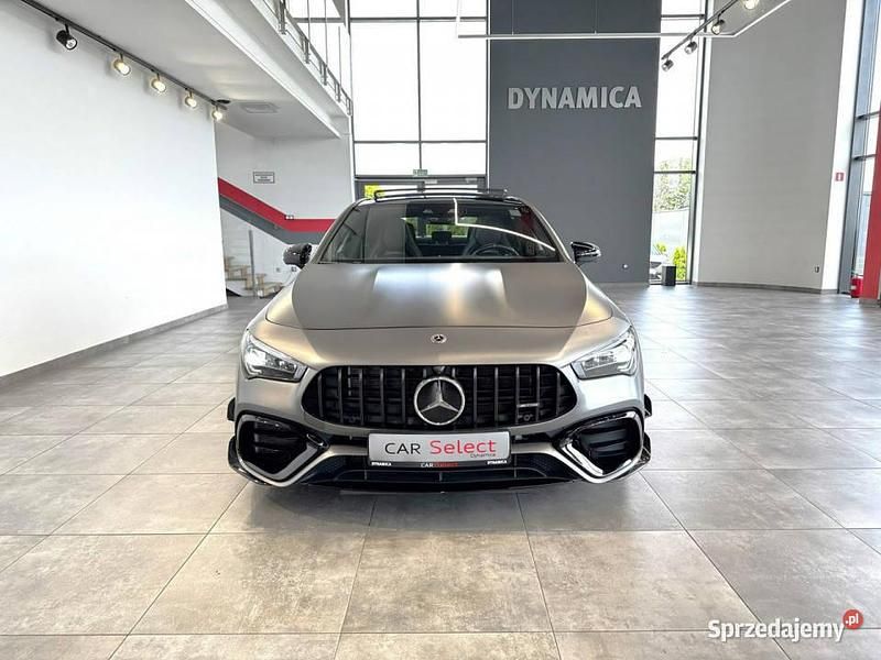 Szary Używany 2022 Mercedes CLA45 AMG AMG Sedan/Limuzyna | 265 900 zł - Obraz 1/3