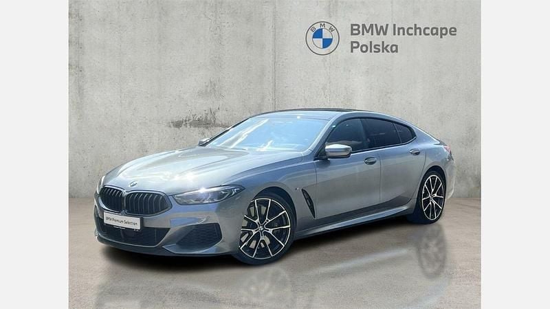 Szary bluestone metalizowany Używany 2021 BMW M850 Performance Coupe | 349 900 zł - Obraz 1/3