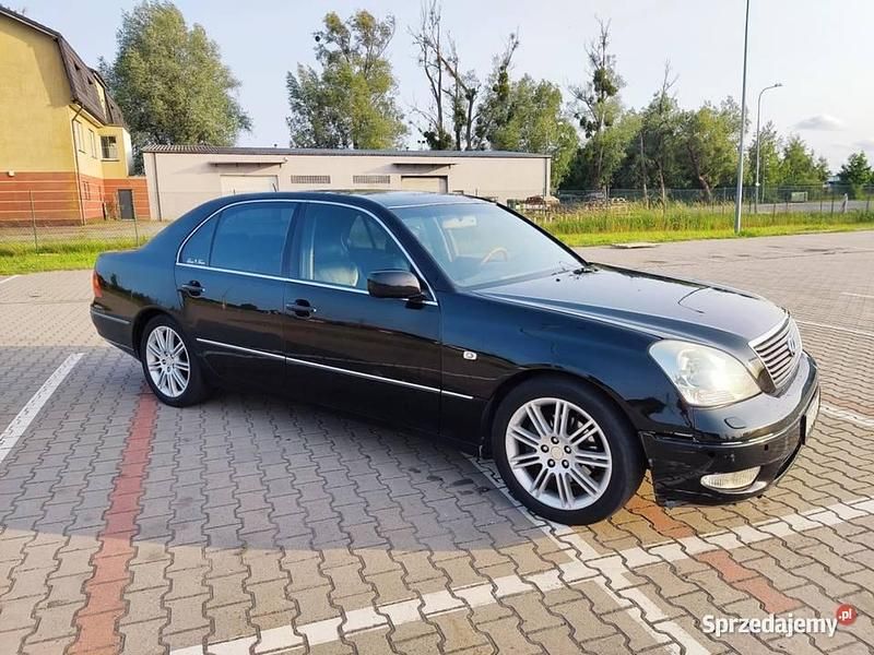 Czarny Używany 2000 Lexus LS430 Sedan/Limuzyna | 15 999 zł - Obraz 1/4