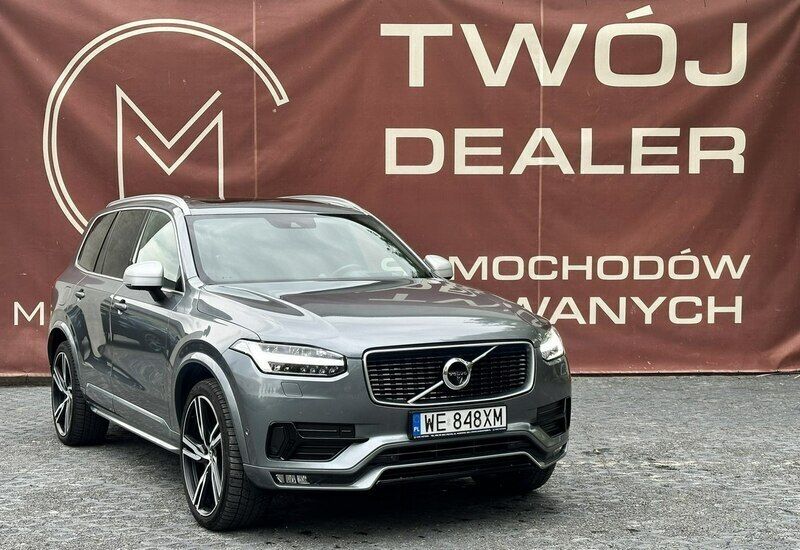 Szary (metalik) Używany 2019 Volvo XC90 SUV | 184 800 zł (Drogi) - Obraz 1/4