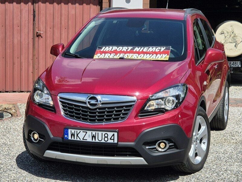 Czerwony jasny (metalik) Używany 2014 Opel Mokka SUV | 39 800 zł (Uczciwa cena) - Obraz 1/4