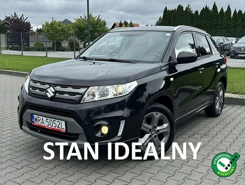 Czarny (metalik, perła) Używany 2018 Suzuki Vitara SUV | 52 900 zł (Uczciwa cena) - Obraz 1/4