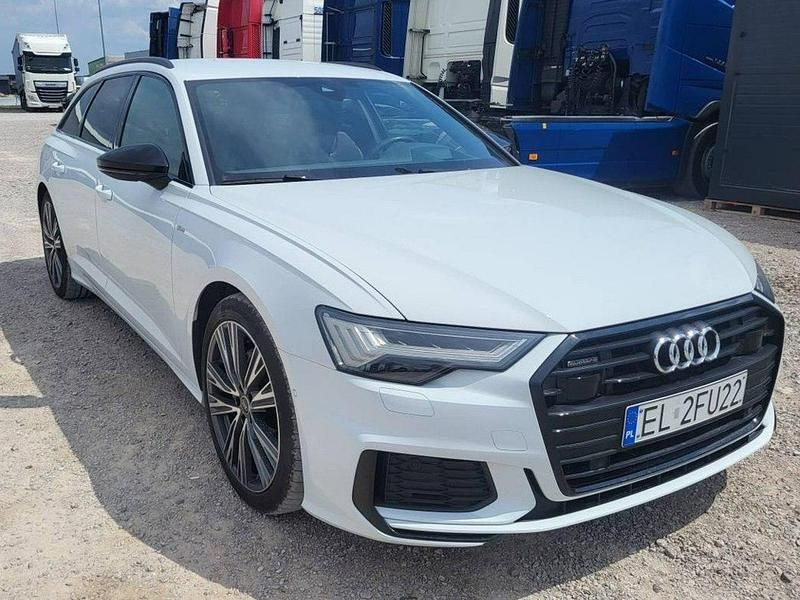 Biały Używany 2021 Audi A6 Kombi | 118 750 zł (Uczciwa cena) - Obraz 1/4
