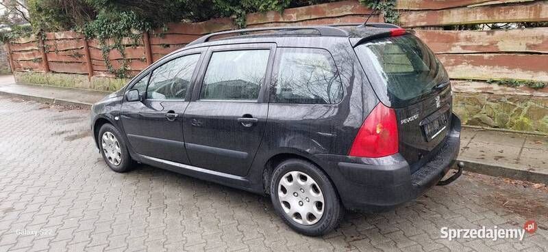 Czarny Używany 2004 Peugeot 307 Kombi | 5000 zł (Uczciwa cena) - Obraz 1/4