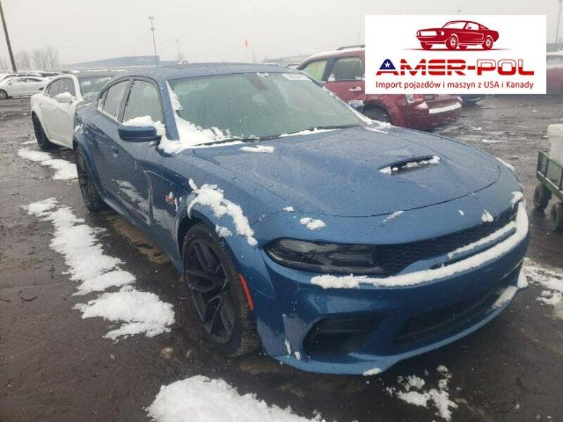 Niebieski Używany 2021 Dodge Charger Sedan/Limuzyna | 170 000 zł - Obraz 1/4