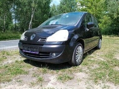 Czarny Używany 2008 Renault Modus Minivan | 12 800 zł - Obraz 1/4